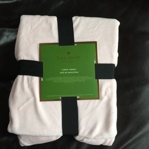 Kate Spade Fleece Throw